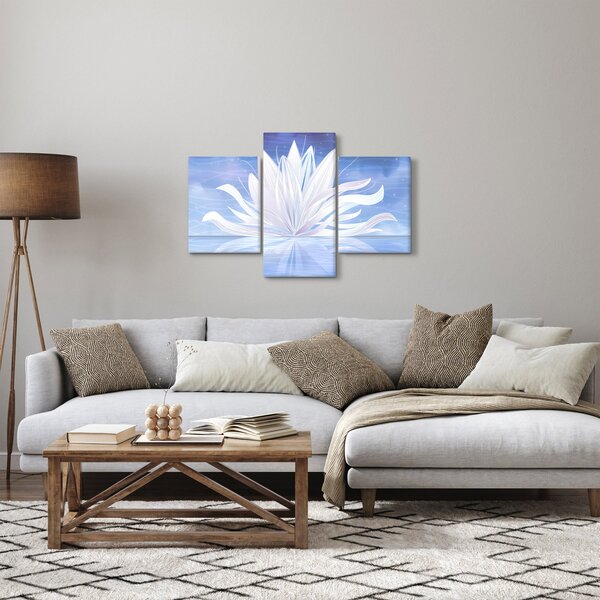 Slika - Lotusov cvet (90x60 cm)