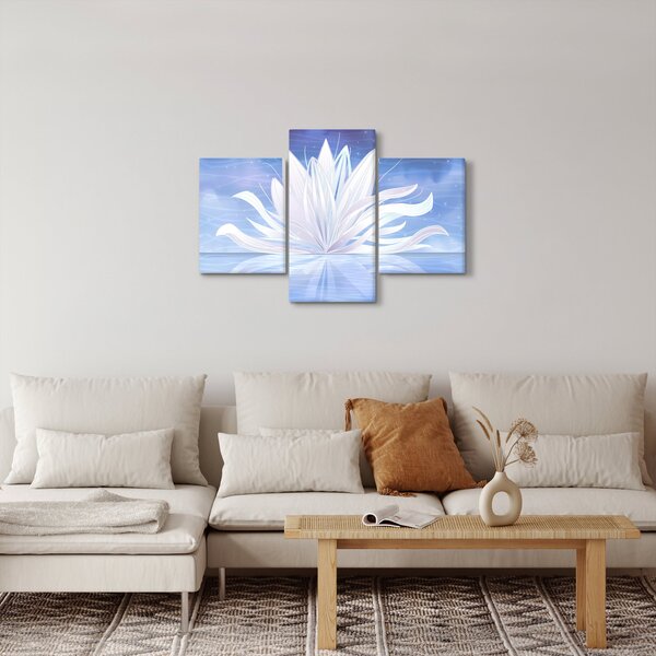 Slika - Lotusov cvet (90x60 cm)