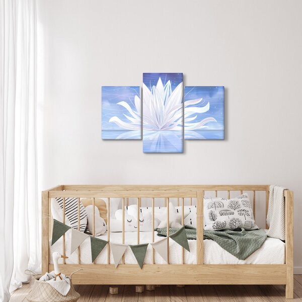 Slika - Lotusov cvet (90x60 cm)