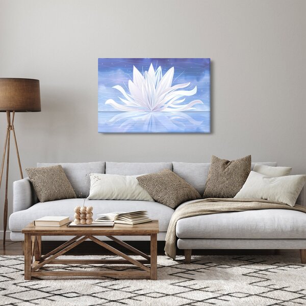 Slika - Lotusov cvet (90x60 cm)