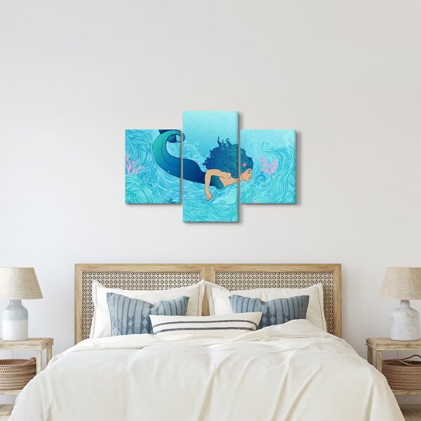 Slika - Mermaid (90x60 cm)