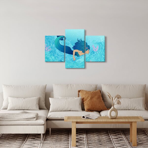 Slika - Mermaid (90x60 cm)