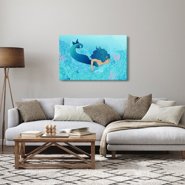 Slika - Mermaid (90x60 cm)