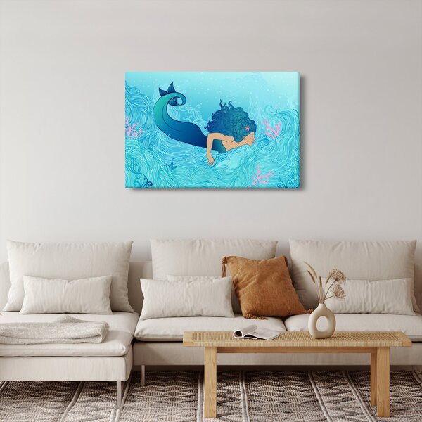 Slika - Mermaid (90x60 cm)