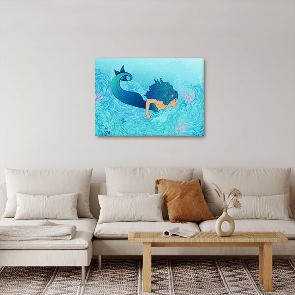 Slika - Mermaid (70x50 cm)