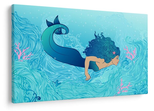 Slika - Mermaid (90x60 cm)