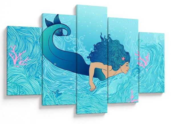 Slika - Mermaid (150x105 cm)