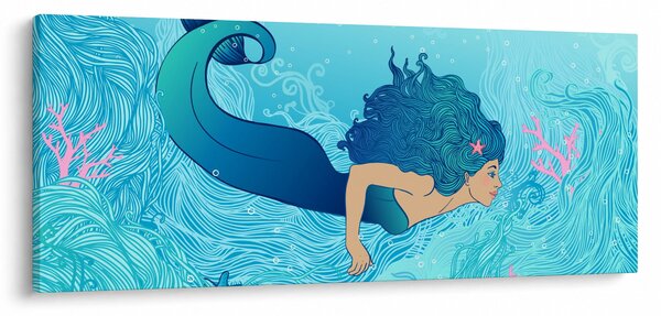 Slika - Mermaid (120x50 cm)