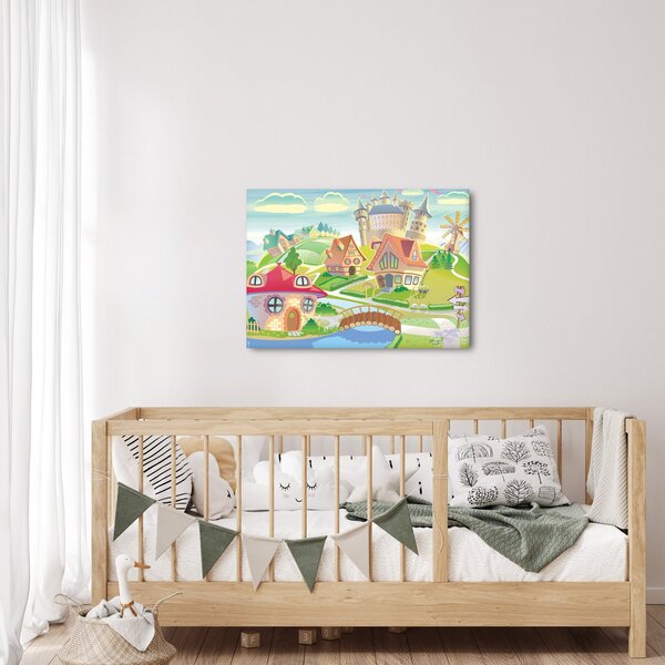 Slika - Pisano mesto (70x50 cm)