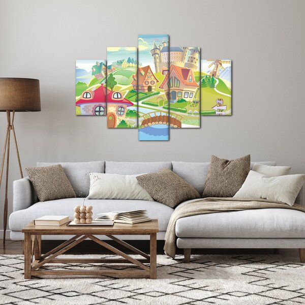 Slika - Pisano mesto (150x105 cm)