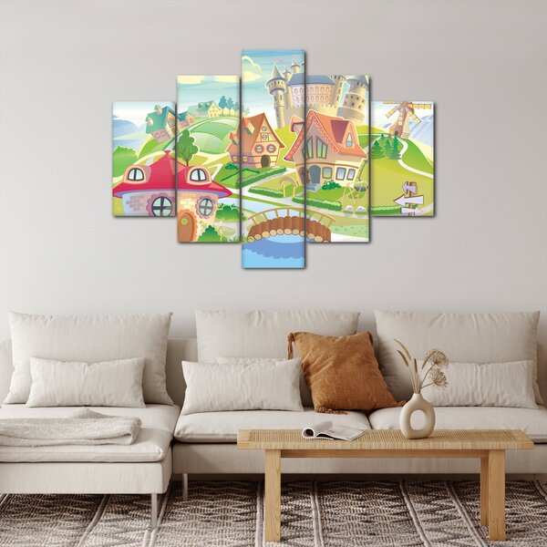 Slika - Pisano mesto (150x105 cm)