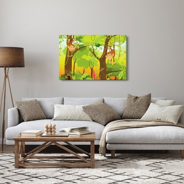 Slika - Opice (90x60 cm)