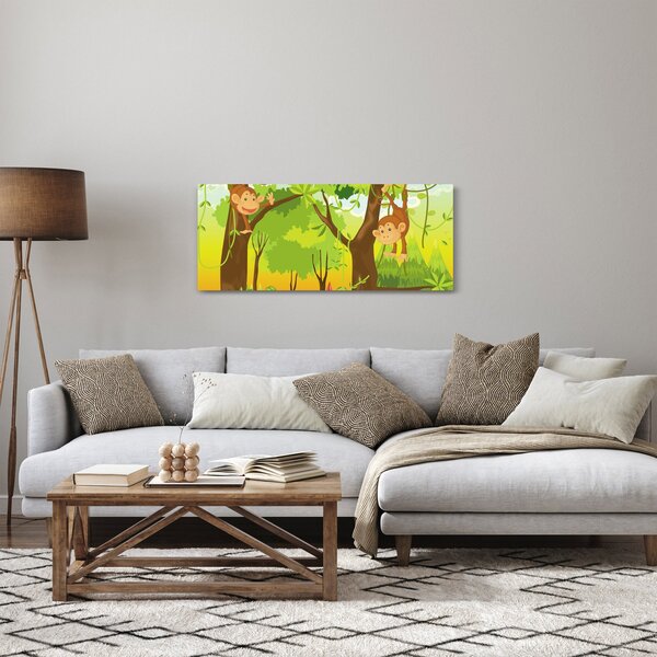 Slika - Opice (120x50 cm)