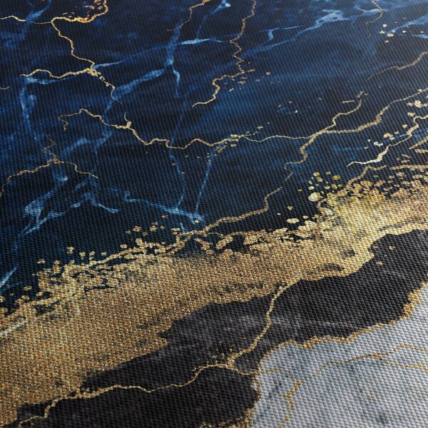 Slika - Temno modri marmor (90x60 cm)