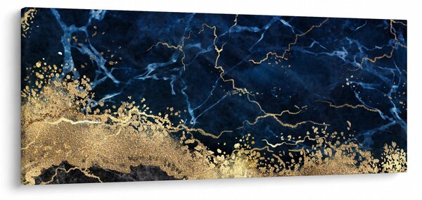 Slika - Temno modri marmor (120x50 cm)