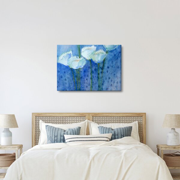 Slika - Beli tulipani (70x50 cm)