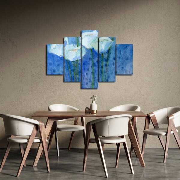 Slika - Beli tulipani (150x105 cm)