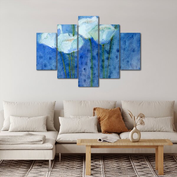 Slika - Beli tulipani (150x105 cm)