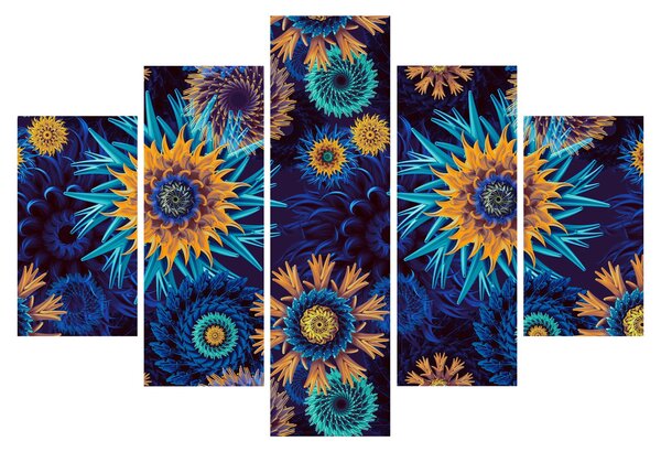 Slika - 3D rože (150x105 cm)