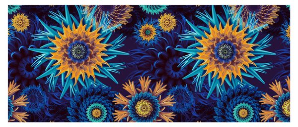 Slika - 3D rože (120x50 cm)