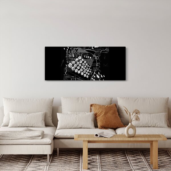 Slika - Risba v slogu Banksyja (120x50 cm)