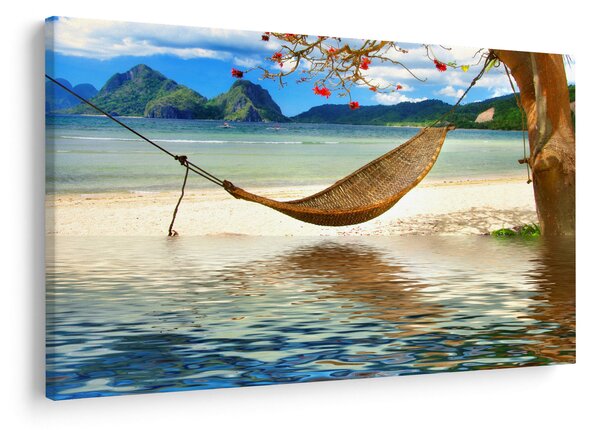 Slika - Sprostite se na plaži (90x60 cm)