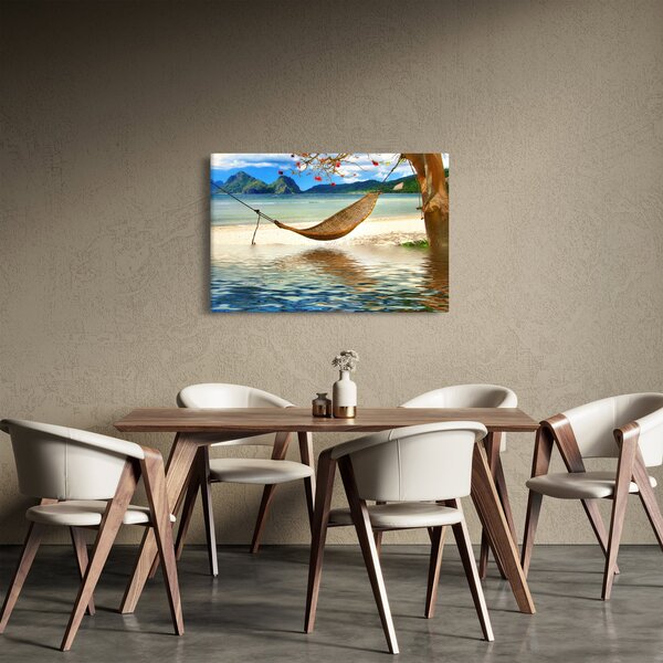 Slika - Sprostite se na plaži (90x60 cm)