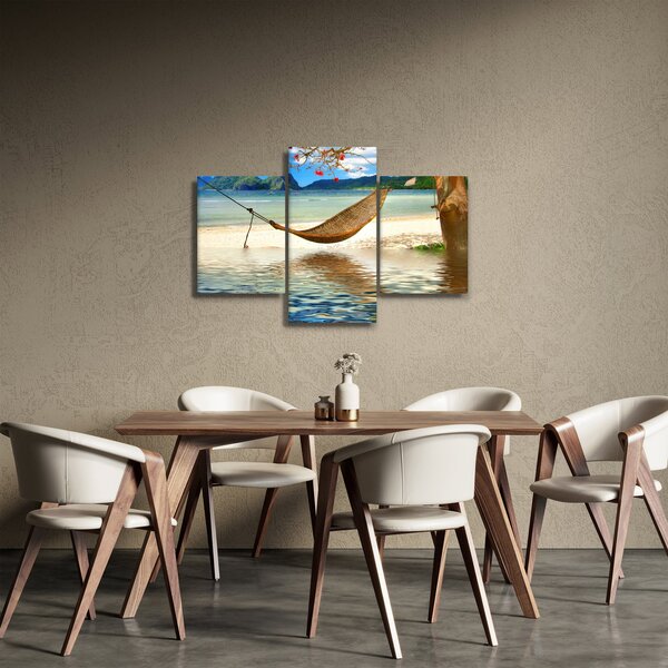 Slika - Sprostite se na plaži (90x60 cm)