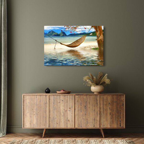 Slika - Sprostite se na plaži (90x60 cm)