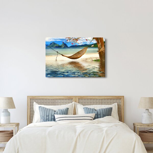 Slika - Sprostite se na plaži (90x60 cm)
