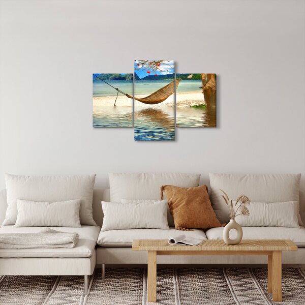 Slika - Sprostite se na plaži (90x60 cm)