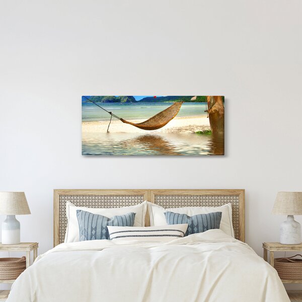 Slika - Sprostite se na plaži (120x50 cm)