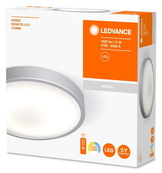 Ledvance - LED Prigušiva stropna svjetiljka ORBIS LED/17W/230V 2700-6500 + DU