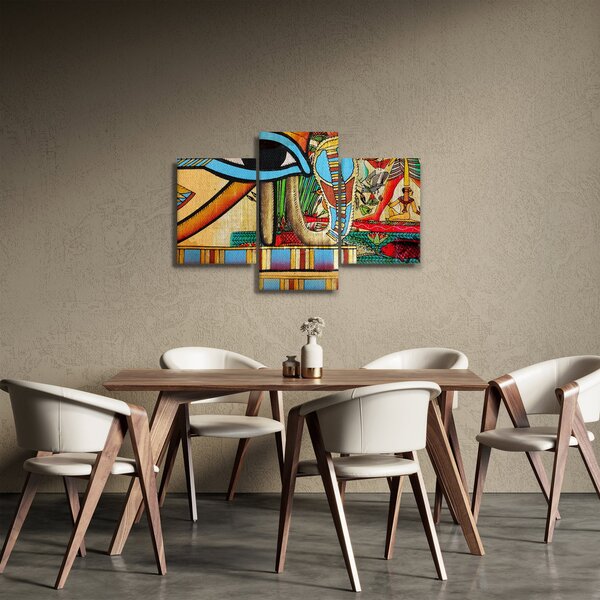 Slikanje z egipčanskimi motivi (90x60 cm)