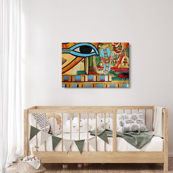 Slikanje z egipčanskimi motivi (90x60 cm)
