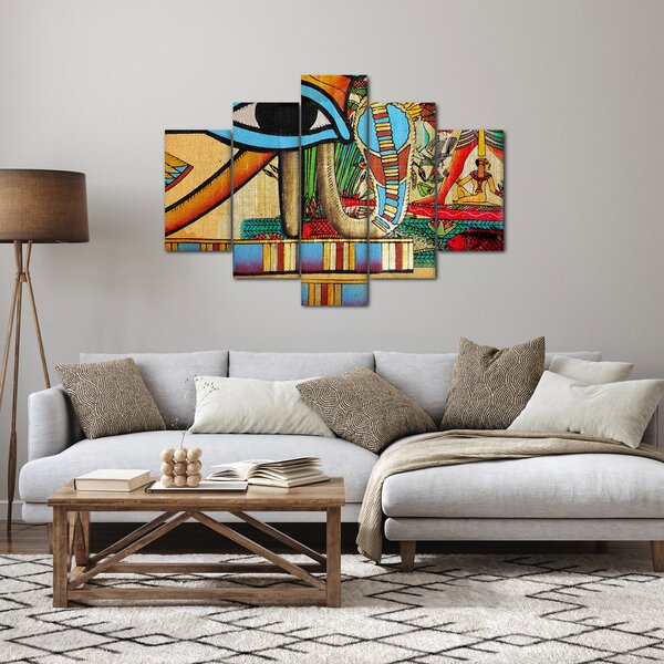 Slikanje z egipčanskimi motivi (150x105 cm)