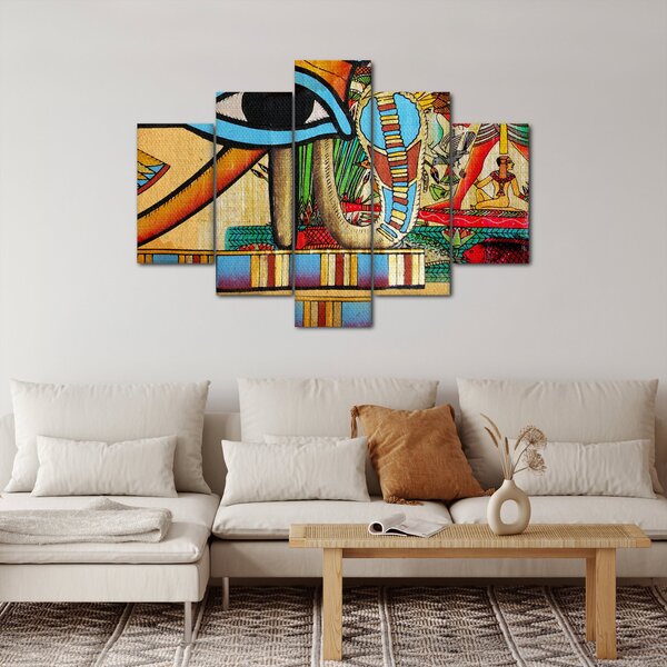 Slikanje z egipčanskimi motivi (150x105 cm)