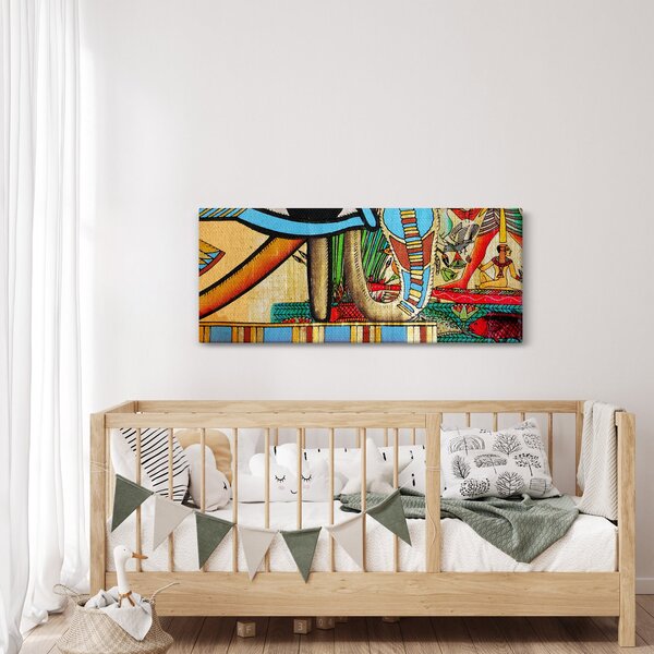 Slikanje z egipčanskimi motivi (120x50 cm)