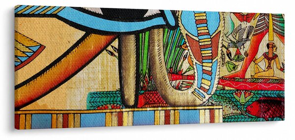 Slikanje z egipčanskimi motivi (120x50 cm)