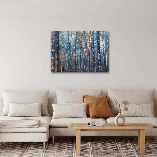 Slika - Zimski gozd (70x50 cm)
