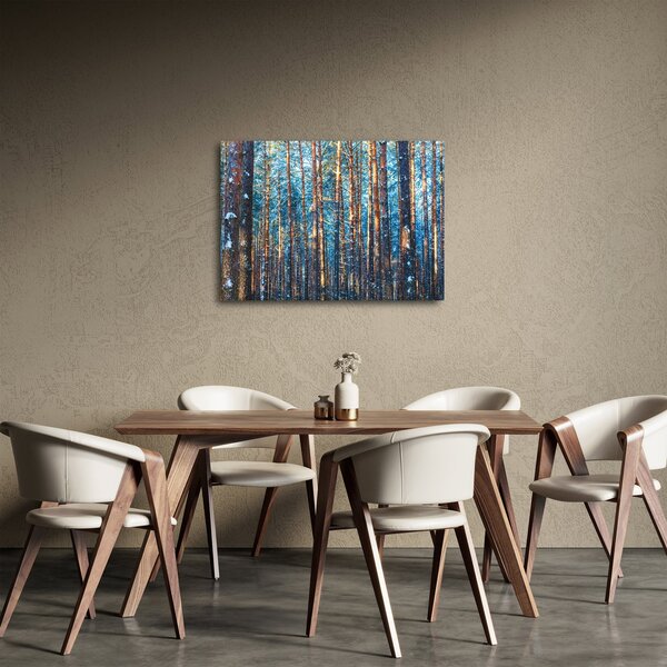 Slika - Zimski gozd (70x50 cm)
