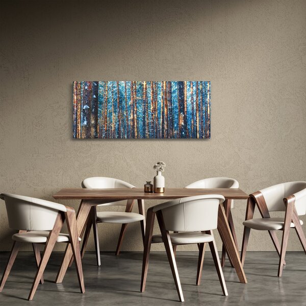 Slika - Zimski gozd (120x50 cm)