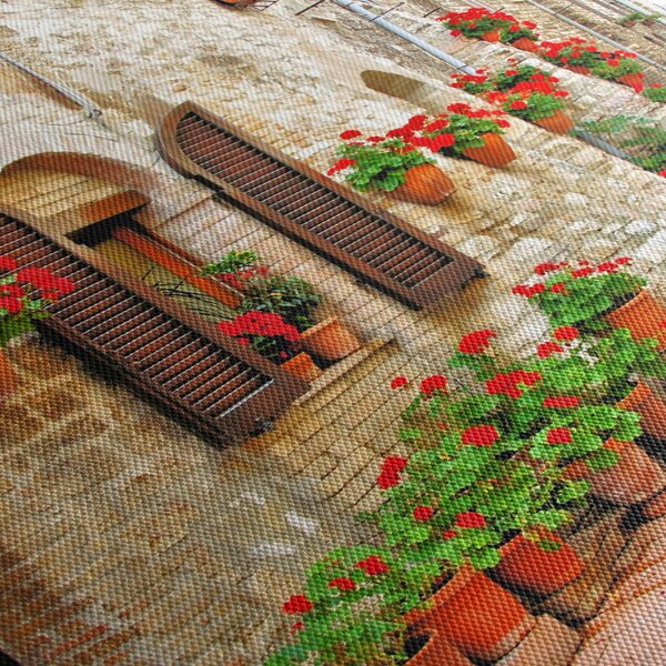 Slika - Slikovita italijanska uličica (90x60 cm)