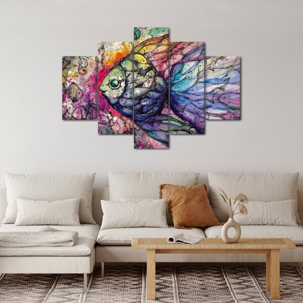 Slika - Pisane ribe (150x105 cm)