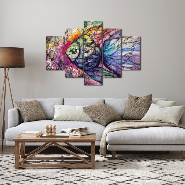 Slika - Pisane ribe (150x105 cm)