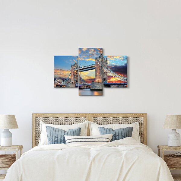 Slika - Tower Bridge, London, Anglija (90x60 cm)