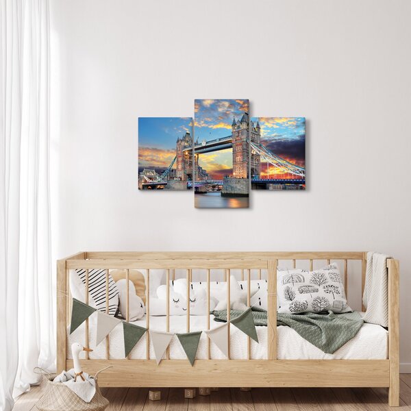 Slika - Tower Bridge, London, Anglija (90x60 cm)