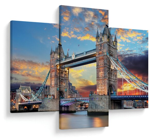 Slika - Tower Bridge, London, Anglija (90x60 cm)