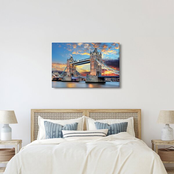 Slika - Tower Bridge, London, Anglija (90x60 cm)