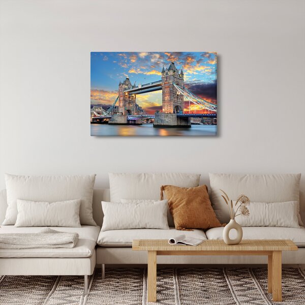 Slika - Tower Bridge, London, Anglija (90x60 cm)